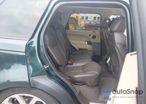 2016 Land Rover Range Rover Sport 3.0L V6 Supercharged Hse z USA, uszkodzony, nr VIN SALWR2PF1GA109151